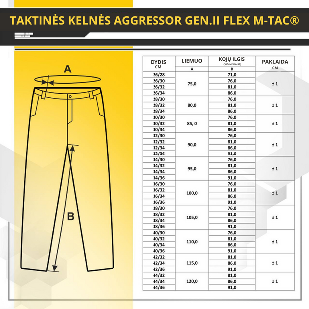 Taktinės kelnės Aggressor Gen.II Flex M-TAC®