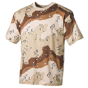 Kariški marškinėliai Camouflage 170 g/m² MFH®