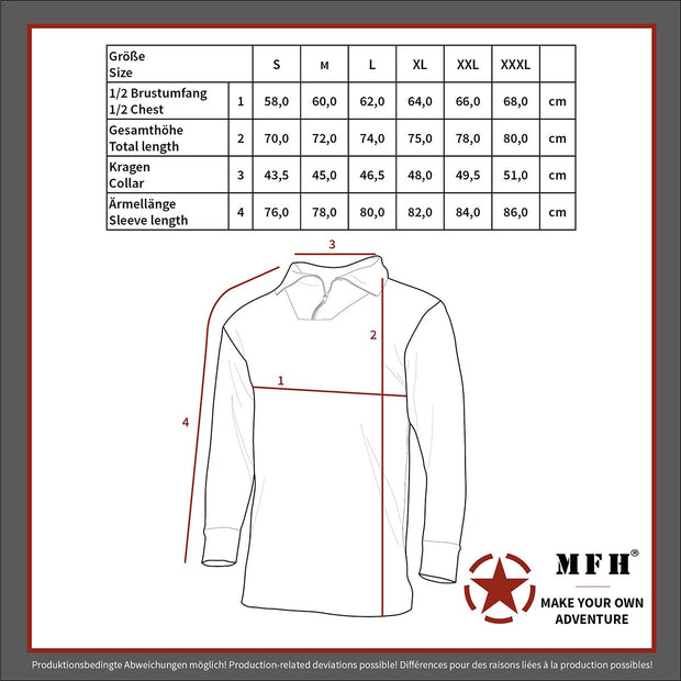 Taktinis mikrofliso džemperis Troyer 200 g/m² MFH®