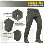 Taktinės kelnės Sahara Flex Lite M-Tac®
