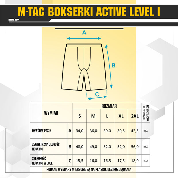 Vyriški šortai Active Level I M-TAC®